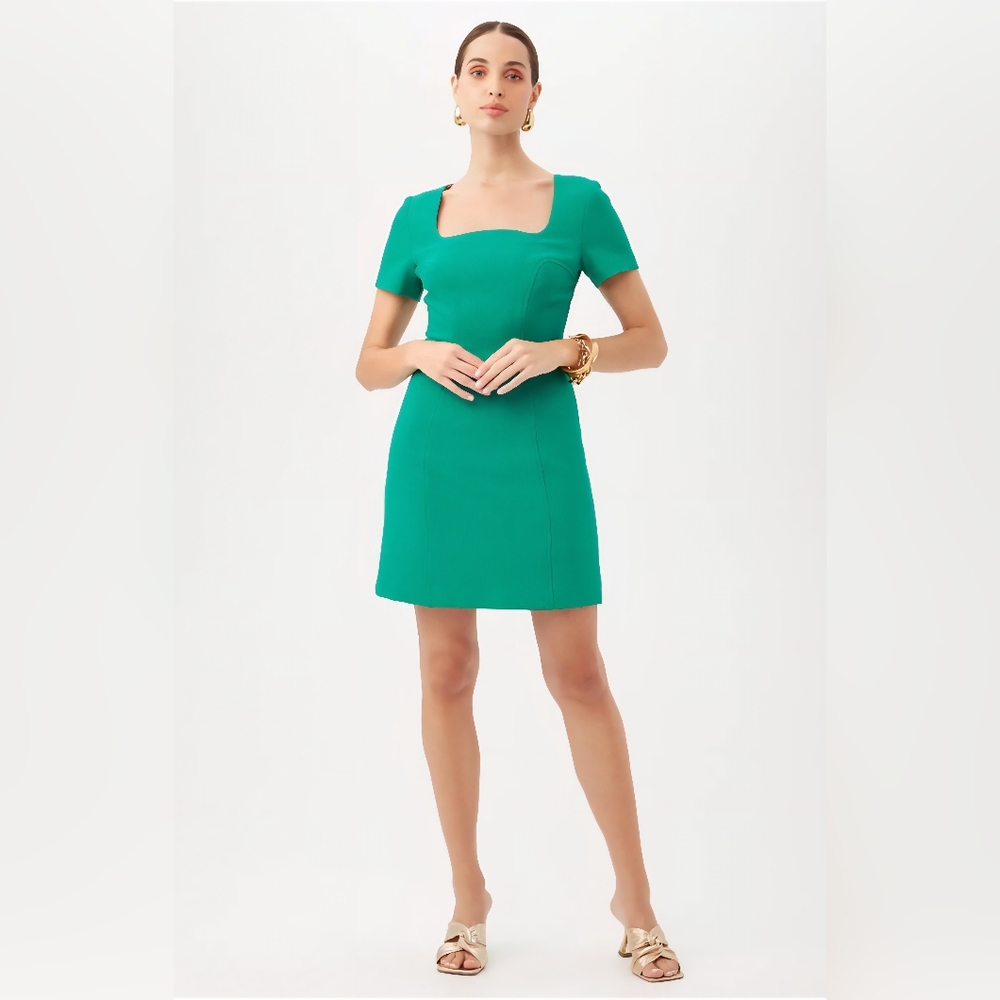 Trina Turk Green Mini Dress